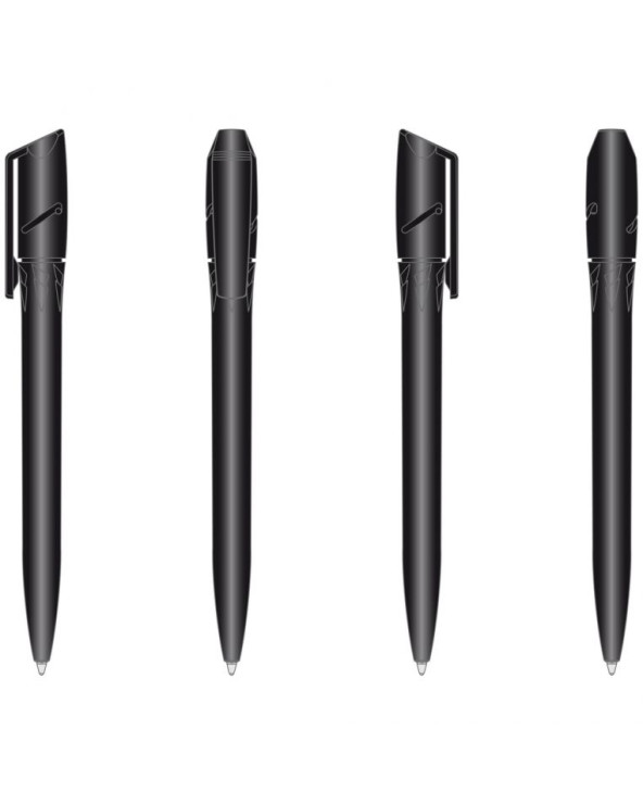 Ручка пластикова 'Twister' (Ritter Pen) поворотна