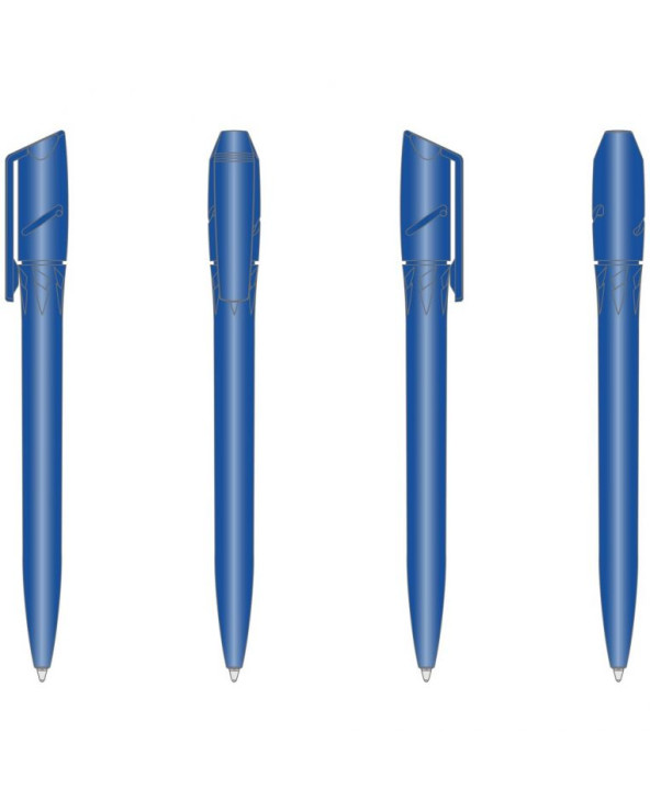 Ручка пластиковая 'Twister' (Ritter Pen) поворотная