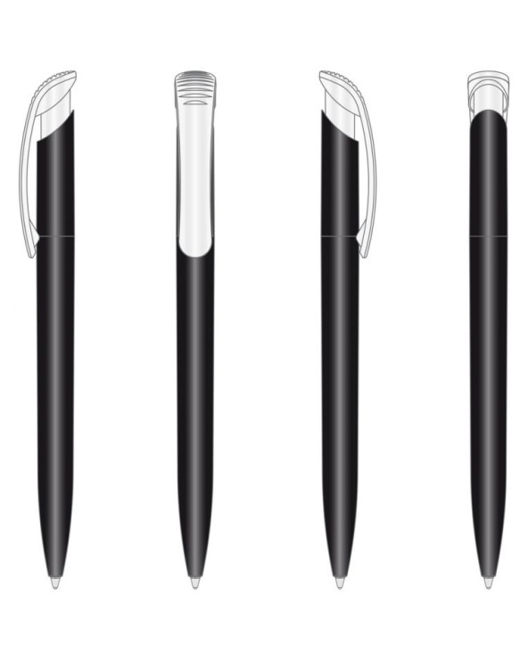 Ручка пластикова 'Clear' (Ritter Pen)