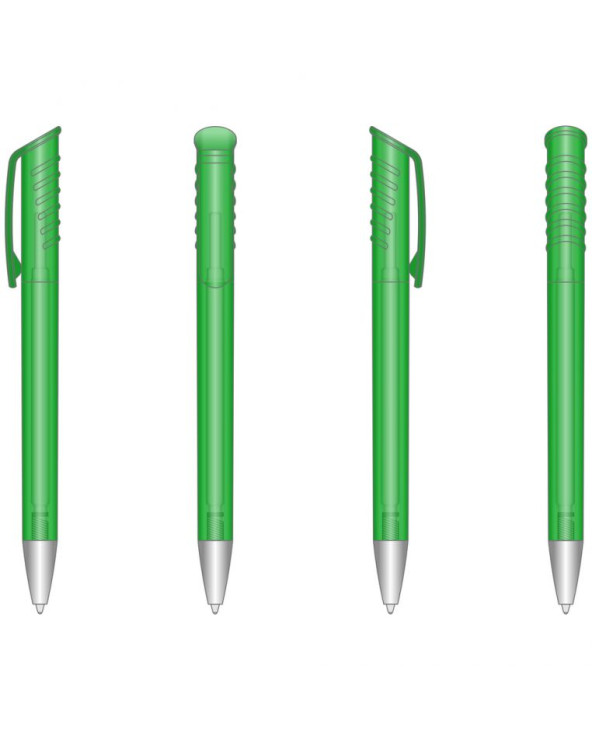 Ручка пластикова 'Top Spin Frozen' (Ritter Pen) поворотна