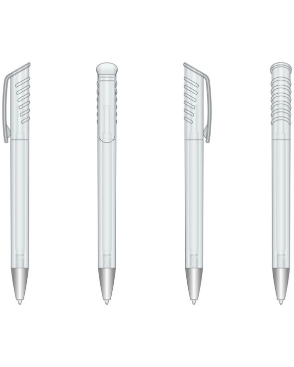 Ручка пластикова 'Top Spin Frozen' (Ritter Pen) поворотна