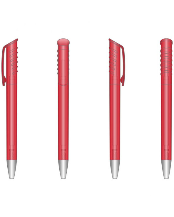 Ручка пластикова 'Top Spin Frozen' (Ritter Pen) поворотна