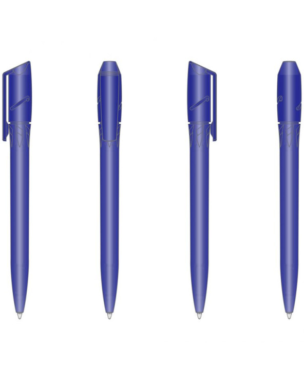 Ручка пластикова 'Twister Frozen' (Ritter Pen) поворотна