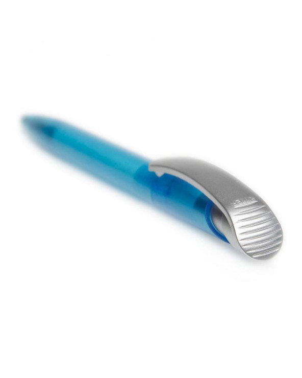 Ручка пластиковая 'Clear Frozen Silver' (Ritter Pen)