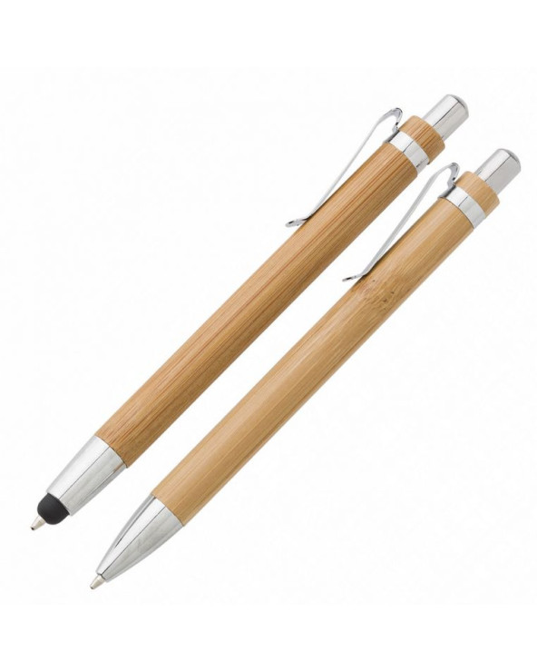 ЭКО набор бамбуковый (ручка-стилус + карандаш)