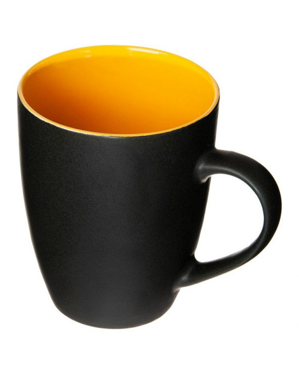 Чашка керамічна 'Ваканда' 350 мл матова зовні глянсова всередині