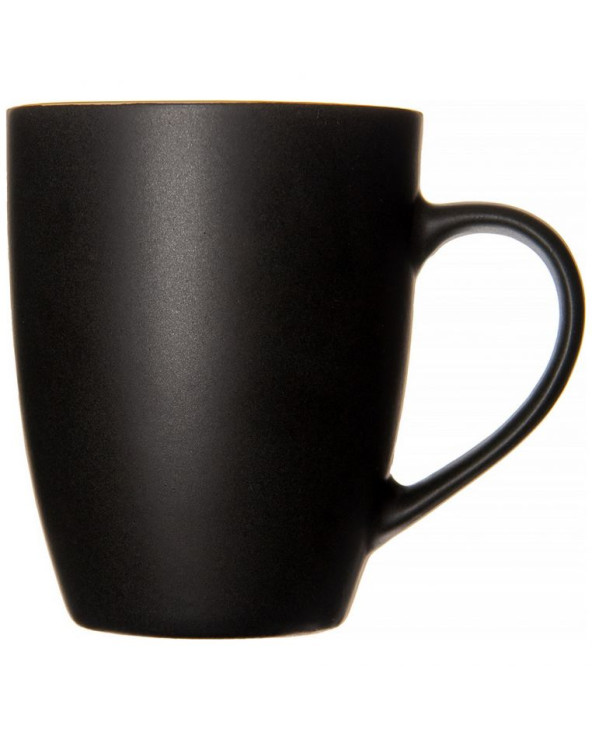 Чашка керамическая 'Ваканда' 350 мл матовая снаружи глянцевая