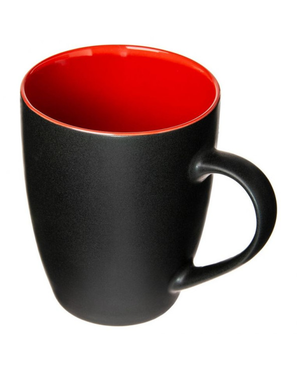 Чашка керамическая 'Ваканда' 350 мл матовая снаружи глянцевая