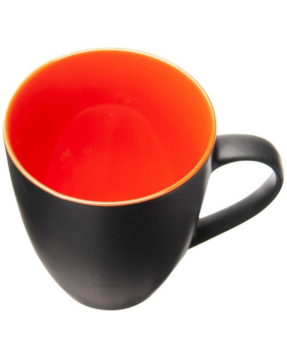 Чашка керамическая 'Ваканда' 350 мл матовая снаружи глянцевая