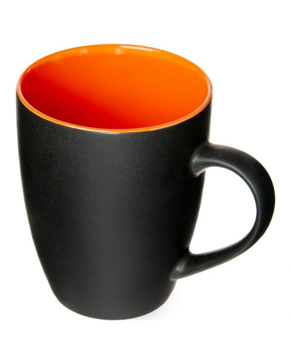 Чашка керамическая 'Ваканда' 350 мл матовая снаружи глянцевая