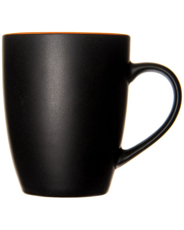 Чашка керамическая 'Ваканда' 350 мл матовая снаружи глянцевая