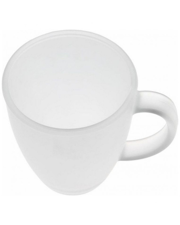 Чашка стеклянная 'Элли Фроузен' 325 мл матовая снаружи