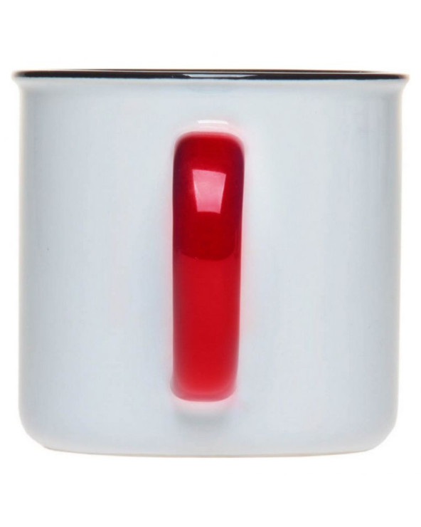 Чашка керамическая 'Ретро' 305 мл полностью глянцевая