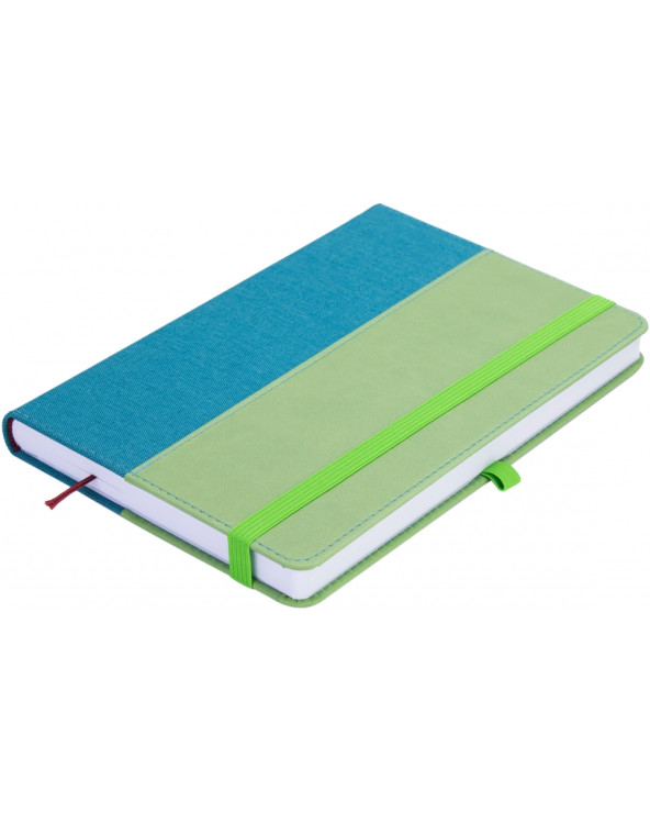 Деловая записная книжка COMBI, А5, твердая обложка, резинка