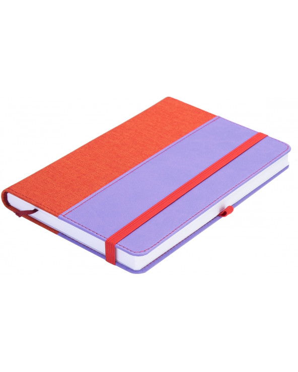 Деловая записная книжка COMBI, А5, твердая обложка, резинка