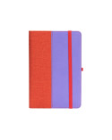 Деловая записная книжка COMBI, А5, твердая обложка, резинка