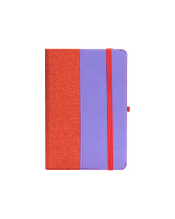 Деловая записная книжка COMBI, А5, твердая обложка, резинка
