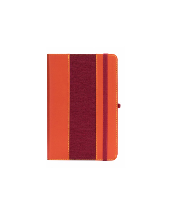 Деловая записная книжка COMBI, А5, твердая обложка, резинка