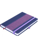Деловая записная книжка COMBI, А5, твердая обложка, резинка
