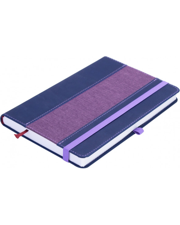 Деловая записная книжка COMBI, А5, твердая обложка, резинка