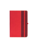 Деловая записная книжка COMBI, А5, твердая обложка, резинка