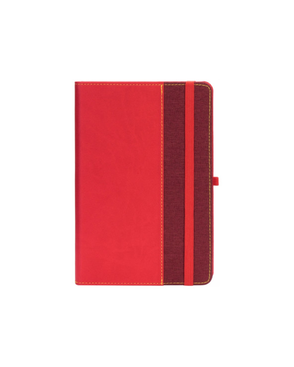 Деловая записная книжка COMBI, А5, твердая обложка, резинка