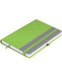 Деловая записная книжка COMBI, А5, твердая обложка, резинка