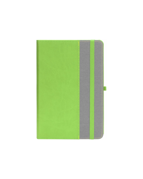 Деловая записная книжка COMBI, А5, твердая обложка, резинка