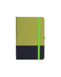 Деловая записная книжка COMBI, А5, твердая обложка, резинка