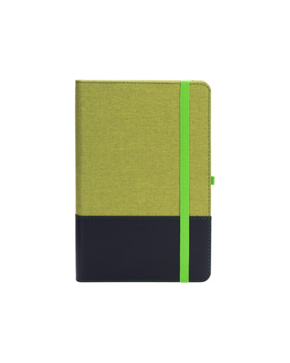 Деловая записная книжка COMBI, А5, твердая обложка, резинка