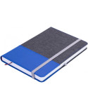 Деловая записная книжка COMBI, А5, твердая обложка, резинка