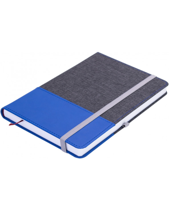 Деловая записная книжка COMBI, А5, твердая обложка, резинка