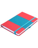 Деловая записная книжка COMBI, А5, твердая обложка, резинка