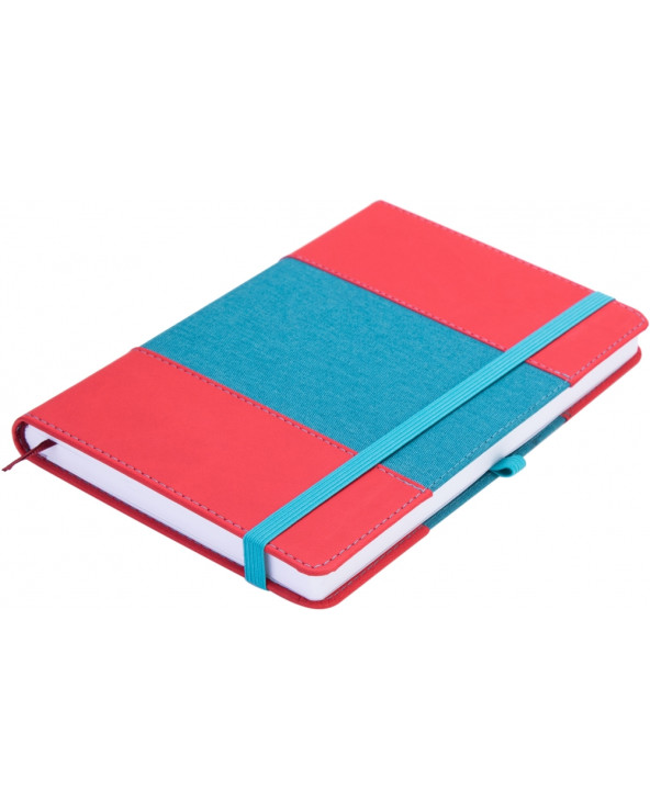 Деловая записная книжка COMBI, А5, твердая обложка, резинка