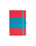 Деловая записная книжка COMBI, А5, твердая обложка, резинка