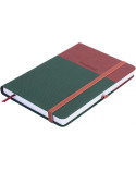 Деловая записная книжка COMBI, А5, твердая обложка, резинка