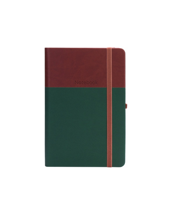 Деловая записная книжка COMBI, А5, твердая обложка, резинка