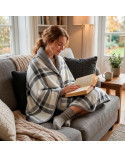 Плед флісовий Soft Me Poncho M 70х140см